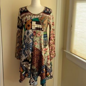 Sacred Threads Top Tunic or Short Dress